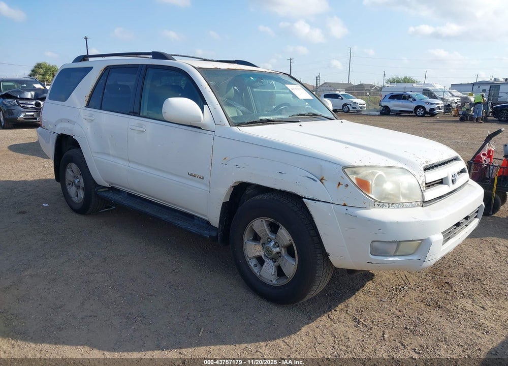 2005 TOYOTA 4RUNNER LIMITED V6 VIN: JTEZU17R358027252