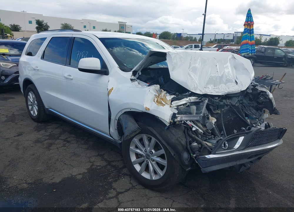 2014 DODGE DURANGO SXT VIN: 1C4RDHAGXEC974449