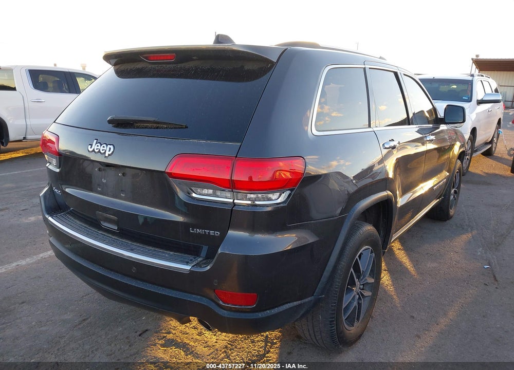 2018 JEEP GRAND CHEROKEE LIMITED 4X4 VIN: 1C4RJFBG4JC503600