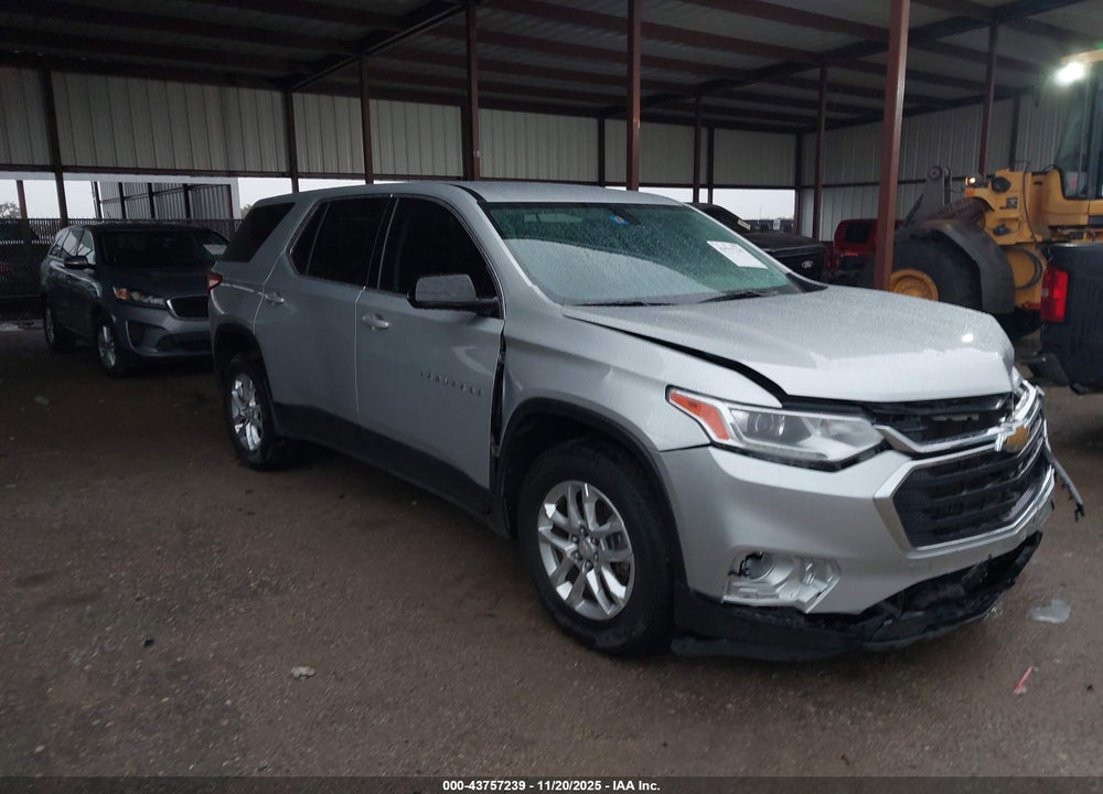 2020 CHEVROLET TRAVERSE FWD LS VIN: 1GNERFKW2LJ141707