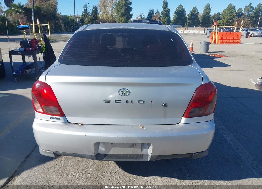2001 TOYOTA ECHO VIN: JTDBT123010128835