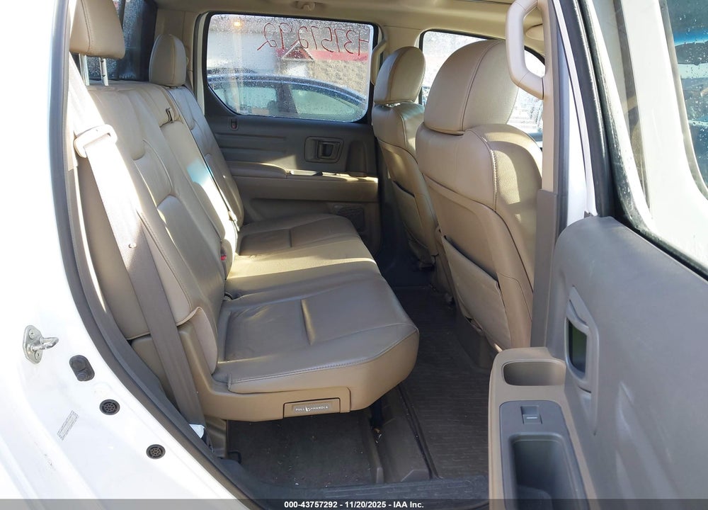 2007 HONDA RIDGELINE RTL VIN: 2HJYK16507H532498