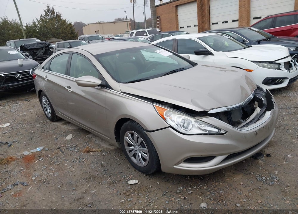 2011 HYUNDAI SONATA GLS VIN: 5NPEB4AC3BH240164