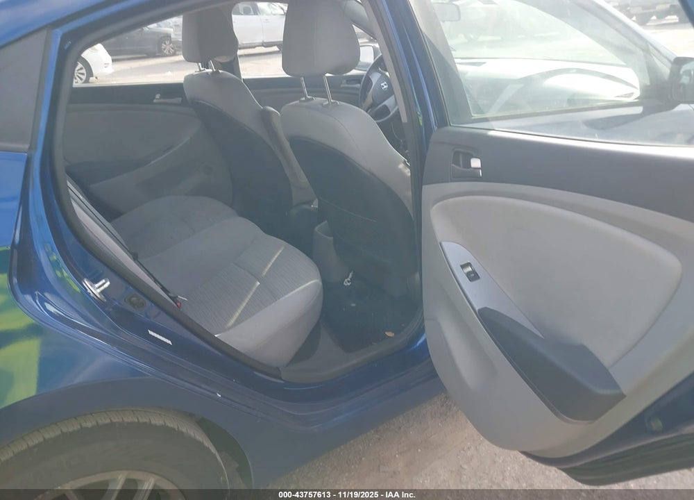 2016 HYUNDAI ACCENT VIN: KMHCT4AEXGU105665