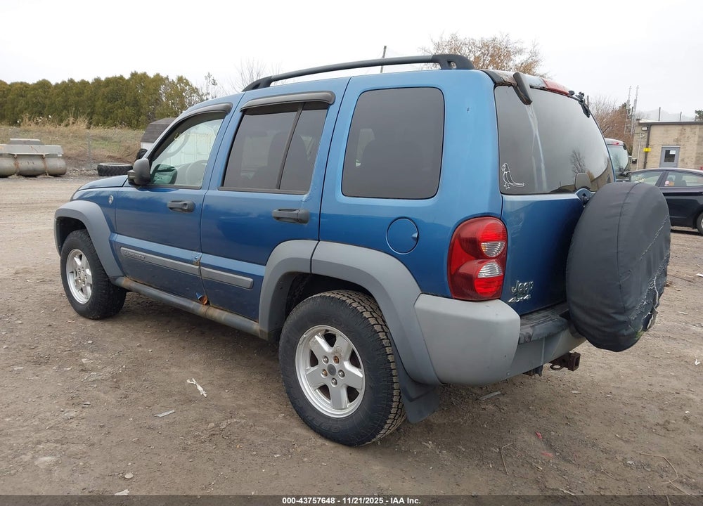 2005 JEEP LIBERTY SPORT VIN: 1J4GL48K95W508954