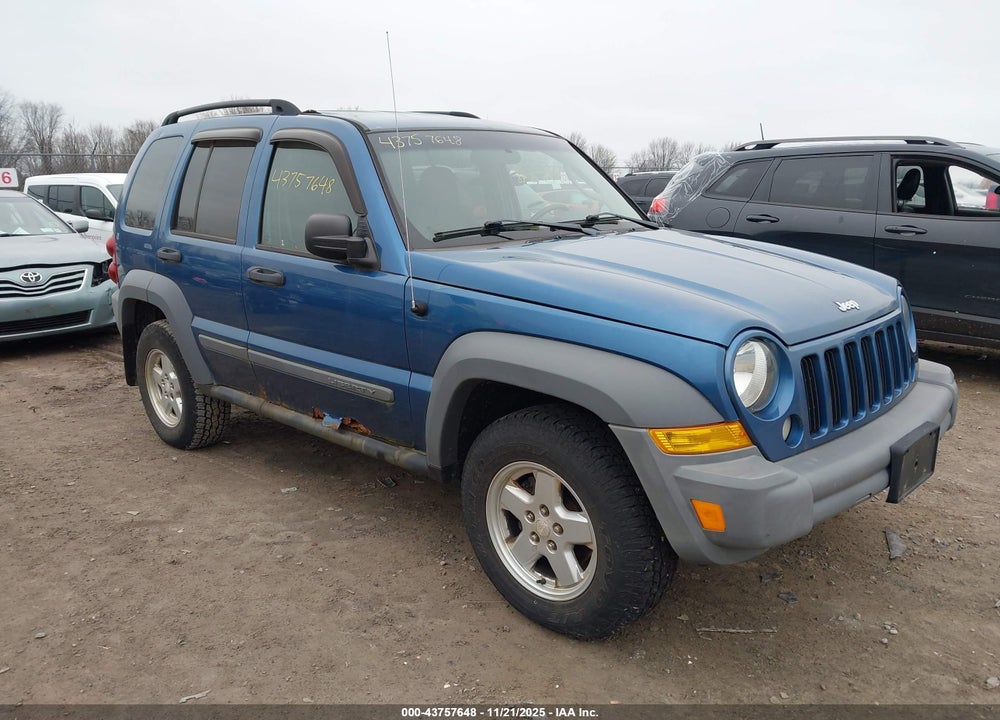 2005 JEEP LIBERTY SPORT VIN: 1J4GL48K95W508954