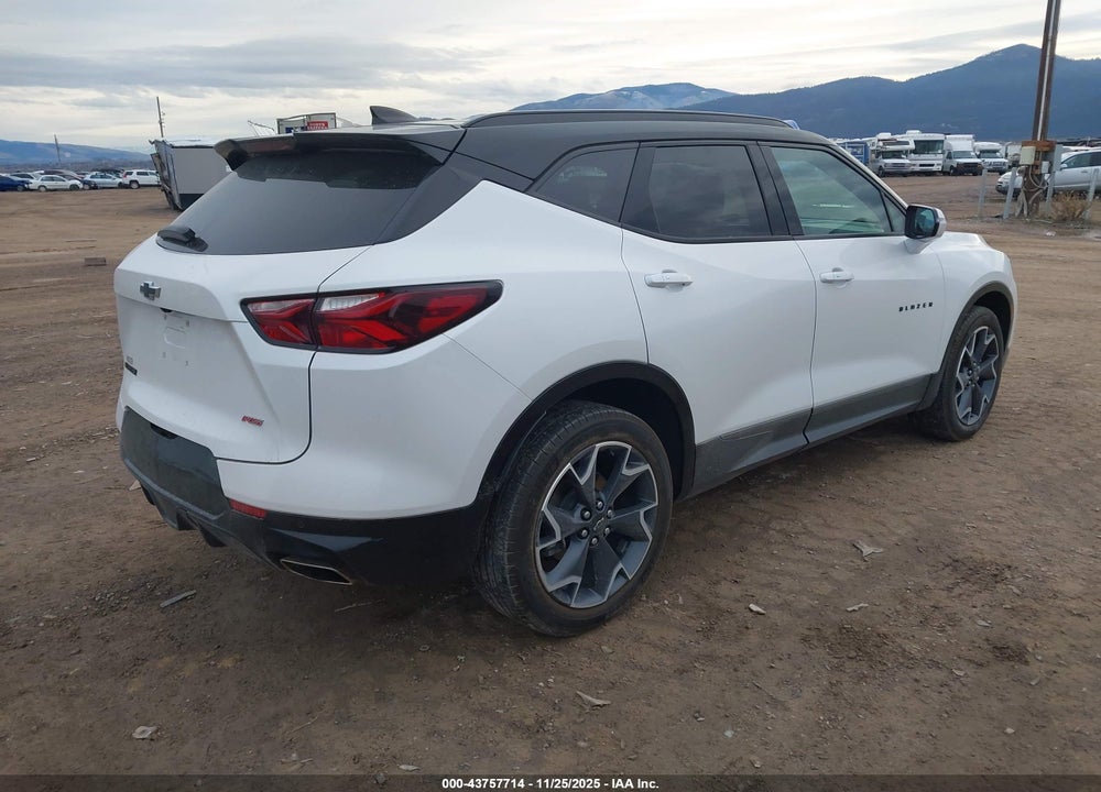 2022 CHEVROLET BLAZER FWD RS VIN: 3GNKBERS6NS196540