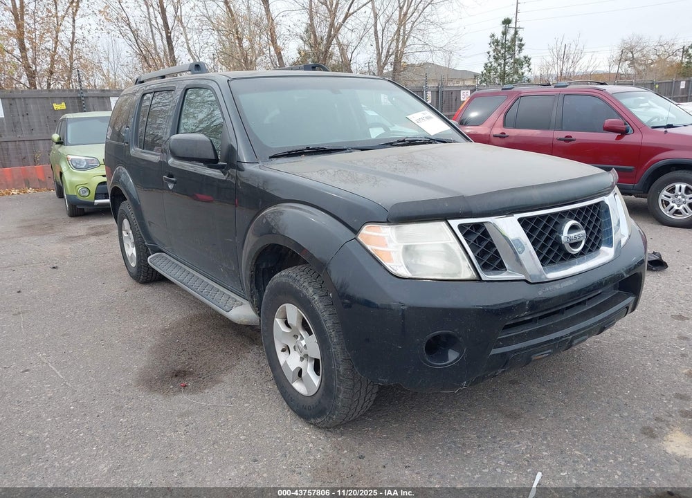 2012 NISSAN PATHFINDER S VIN: 5N1AR1NB2CC635911