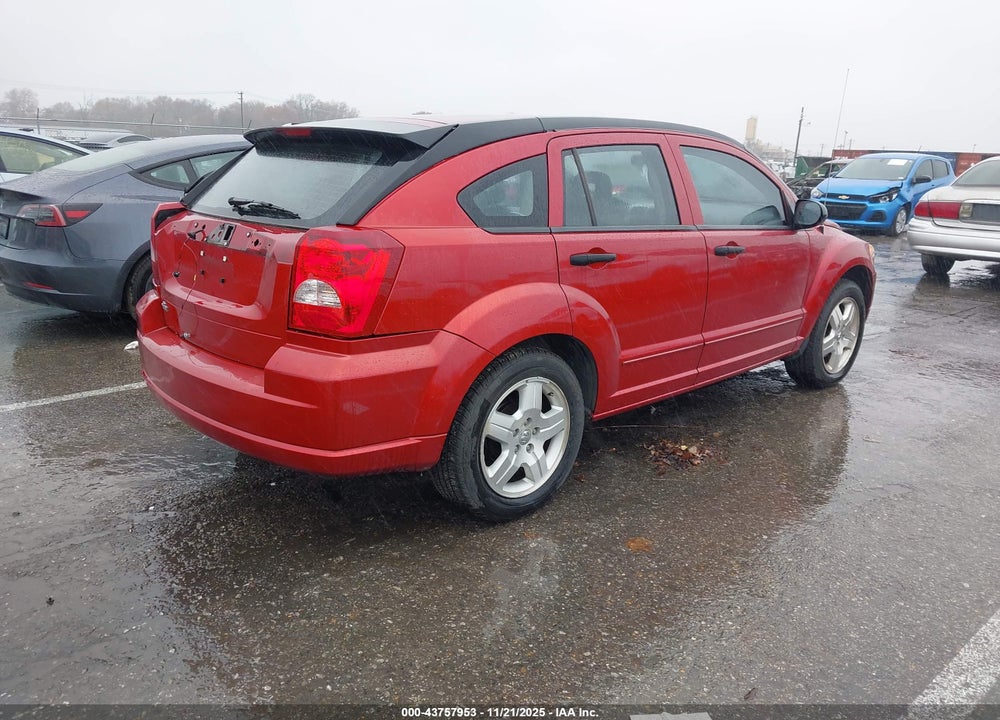 2007 DODGE CALIBER SXT VIN: 1B3HB48B17D592992