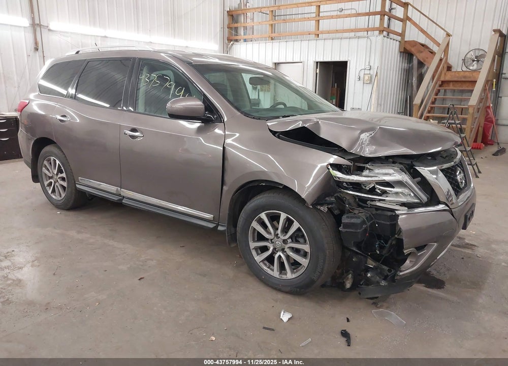 2014 NISSAN PATHFINDER SL VIN: 5N1AR2MM4EC703377
