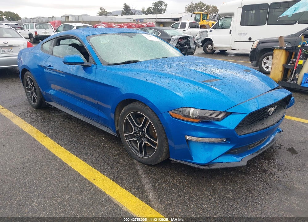 2020 FORD MUSTANG ECOBOOST FASTBACK VIN: 1FA6P8TH5L5146736