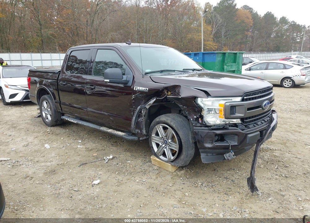 2018 FORD F-150 XLT VIN: 1FTEW1CG1JKD16192