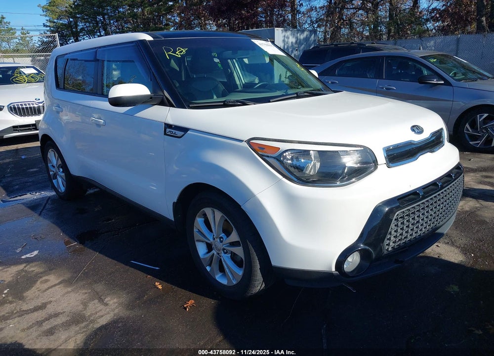2016 KIA SOUL + VIN: KNDJP3A57G7265074