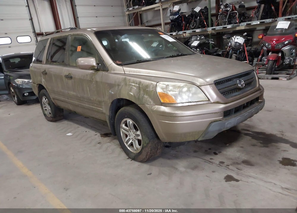 2004 HONDA PILOT EX VIN: 2HKYF18414H599093