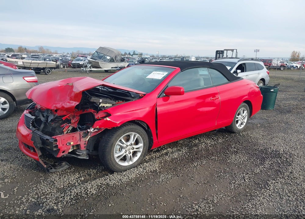 2007 TOYOTA CAMRY SOLARA SE VIN: 4T1FA38P37U135336