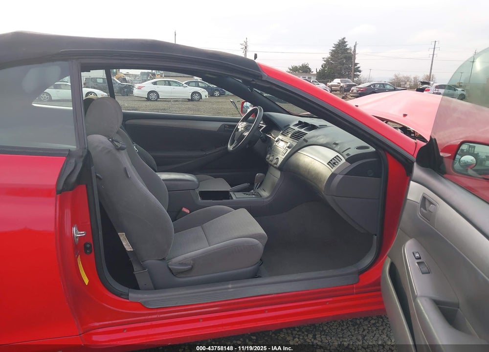 2007 TOYOTA CAMRY SOLARA SE VIN: 4T1FA38P37U135336