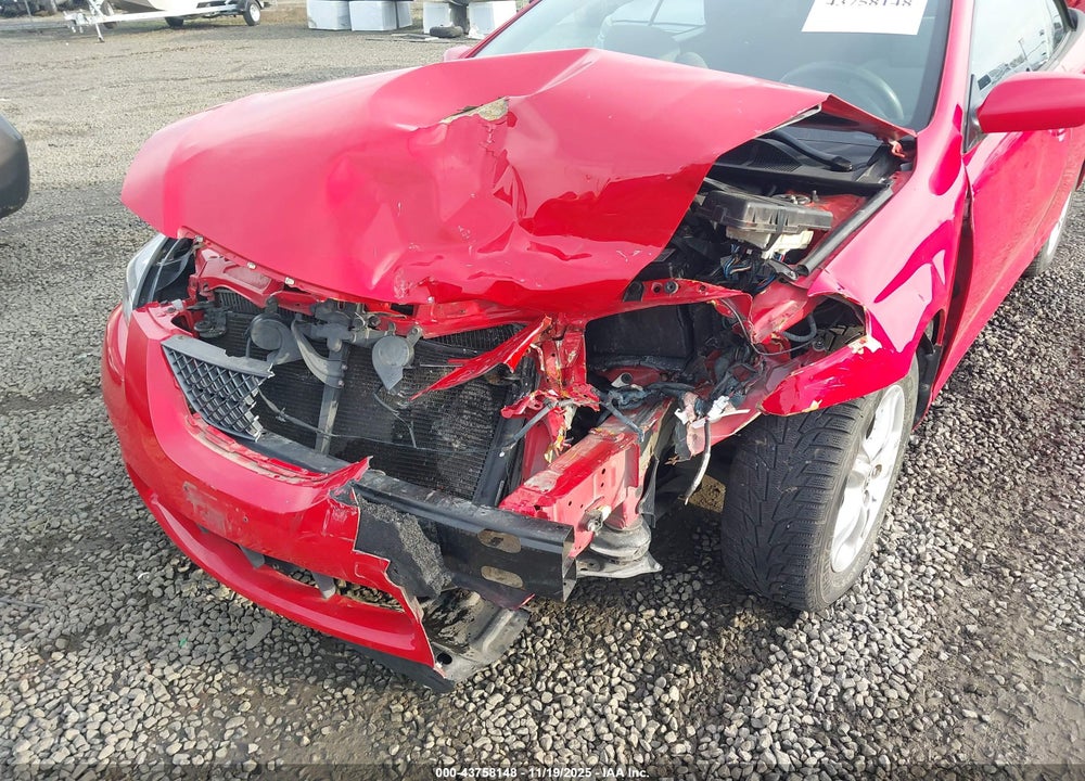 2007 TOYOTA CAMRY SOLARA SE VIN: 4T1FA38P37U135336