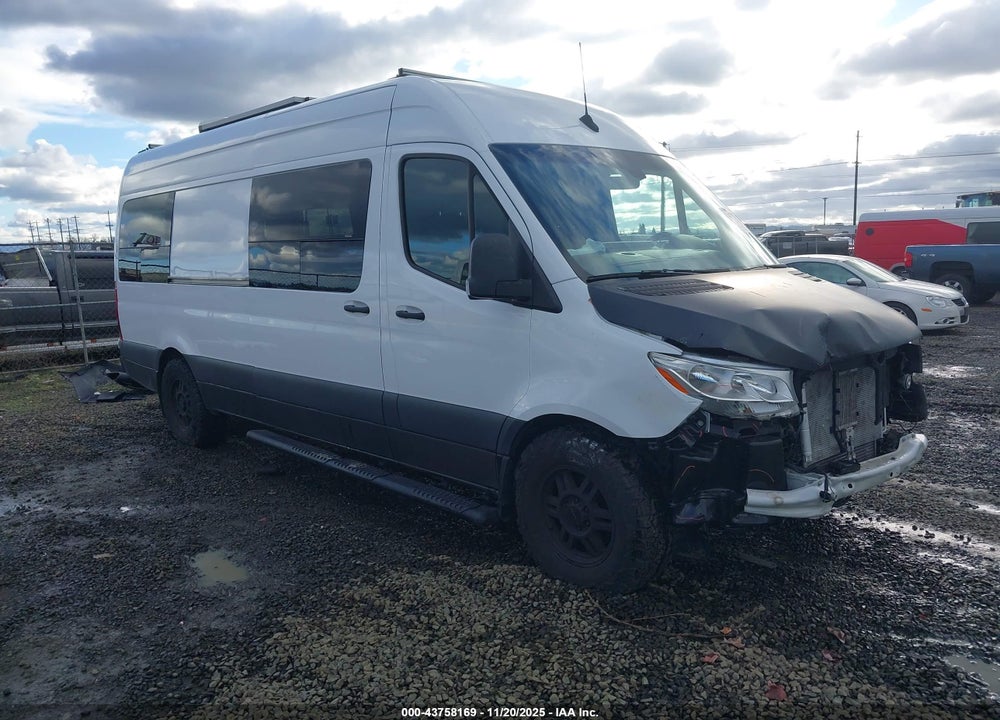 2021 MERCEDES-BENZ SPRINTER 2500 HIGH ROOF I4 DIESEL VIN: W1W4DCHY1MT046561