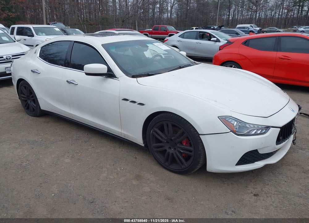 2014 MASERATI GHIBLI S Q4 VIN: ZAM57RTA0E1124051