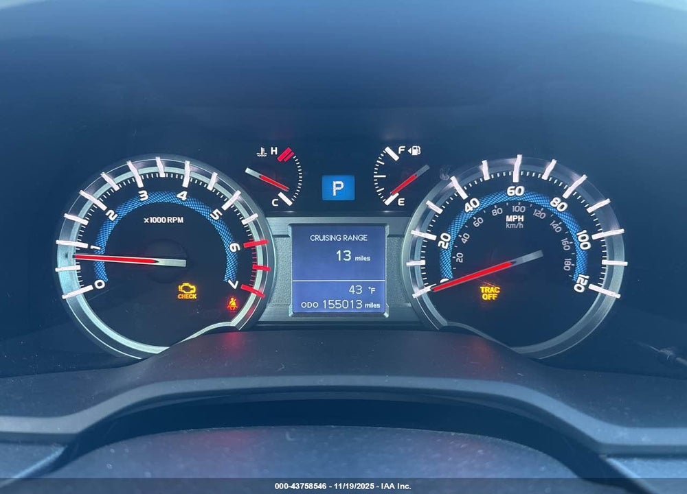 2016 TOYOTA 4RUNNER SR5 VIN: JTEBU5JR3G5305556