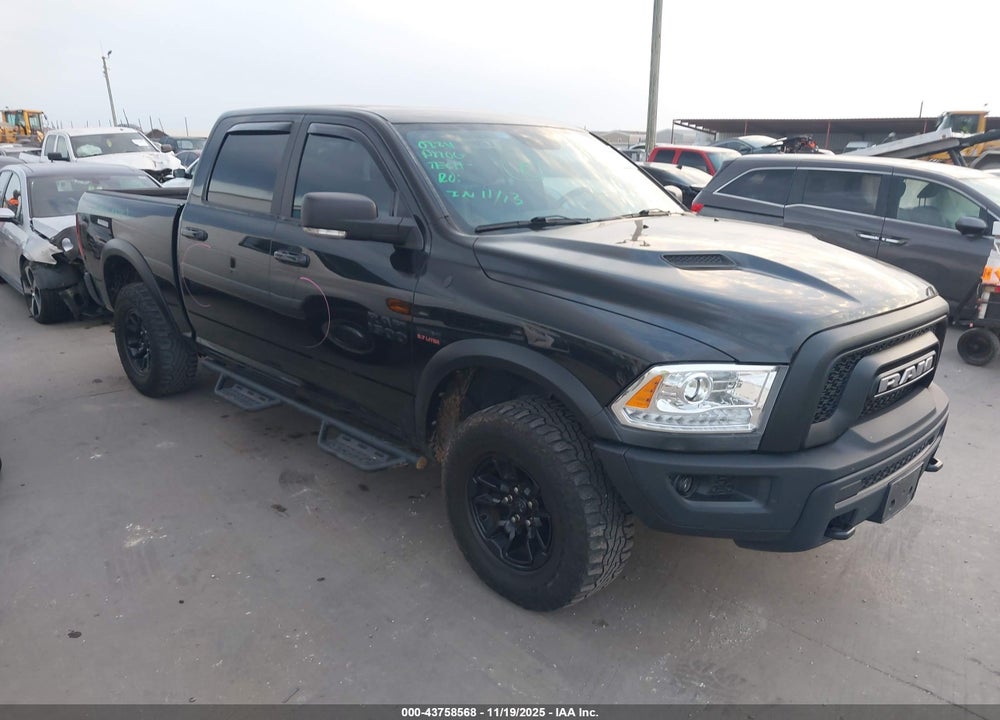 2018 RAM 1500 REBEL  4X4 5'7 BOX VIN: 1C6RR7YT9JS164476