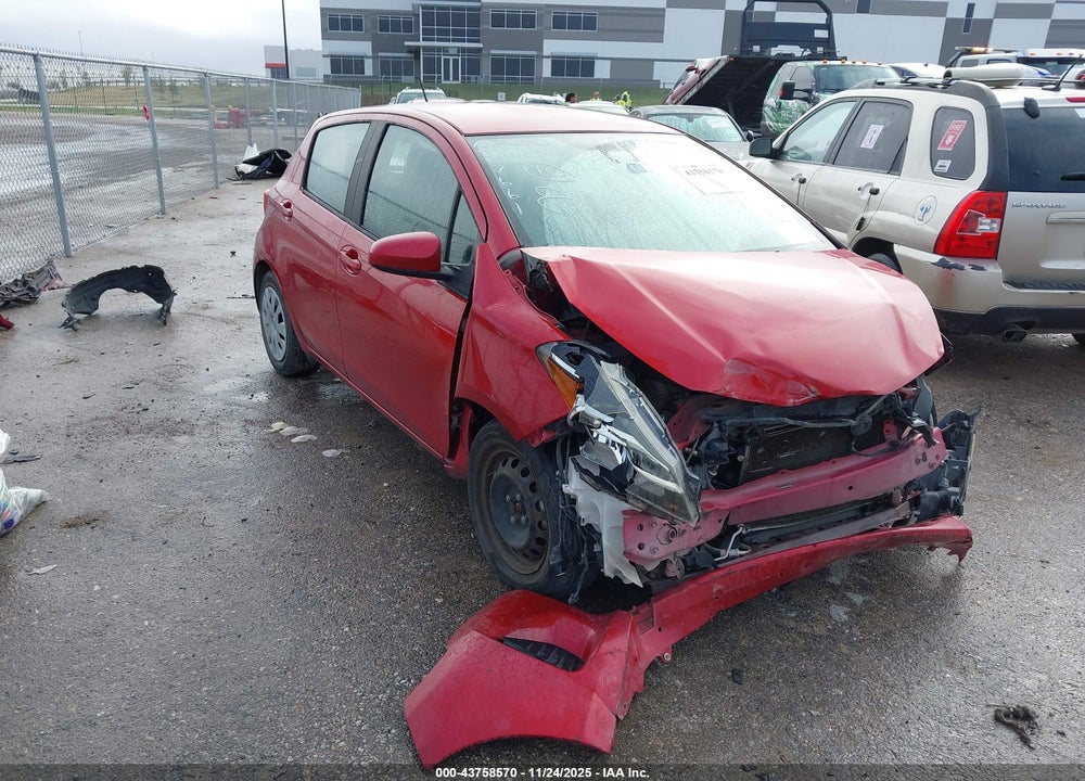 2017 TOYOTA YARIS L VIN: VNKKTUD37HA074847