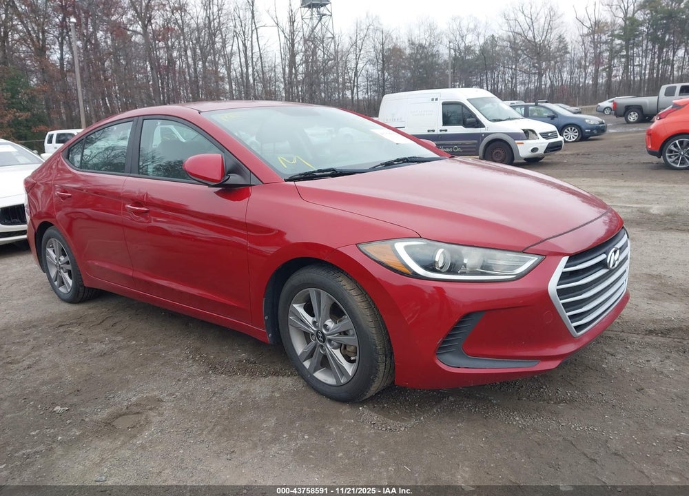 2017 HYUNDAI ELANTRA SE VIN: KMHD84LF0HU405695