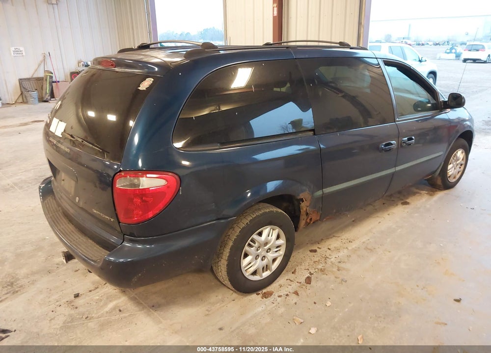 2002 DODGE GRAND CARAVAN SPORT VIN: 2B4GP44382R742187