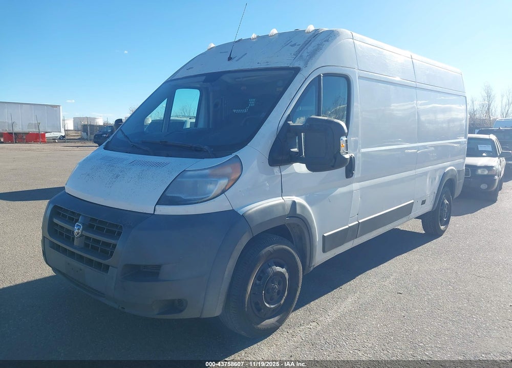 2016 RAM PROMASTER 2500 HIGH ROOF VIN: 3C6TRVDG4GE127589