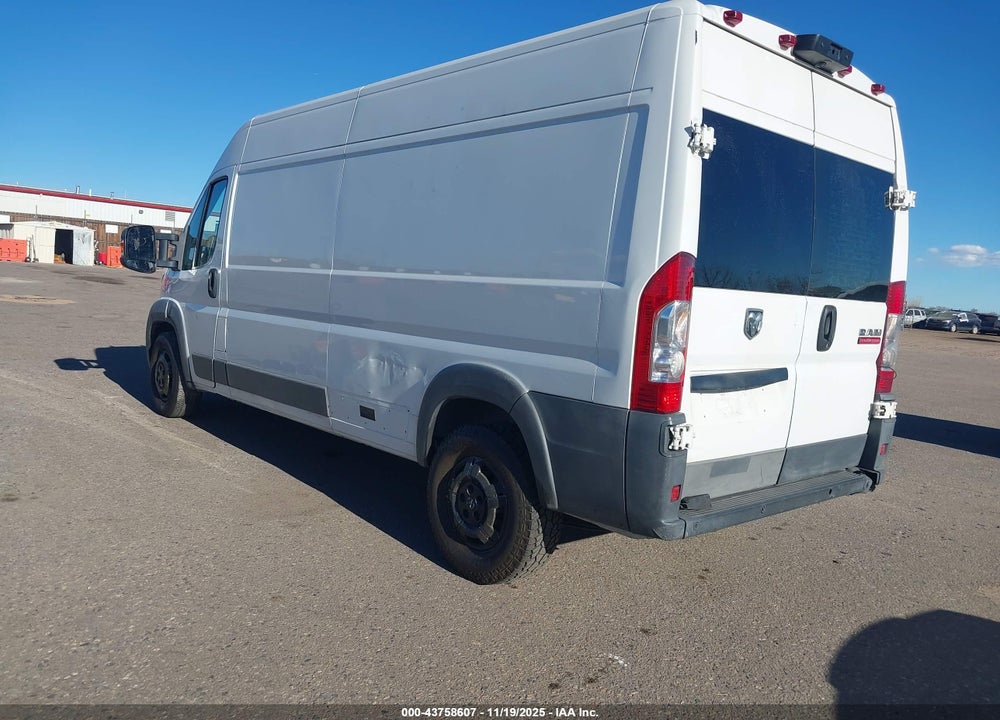 2016 RAM PROMASTER 2500 HIGH ROOF VIN: 3C6TRVDG4GE127589