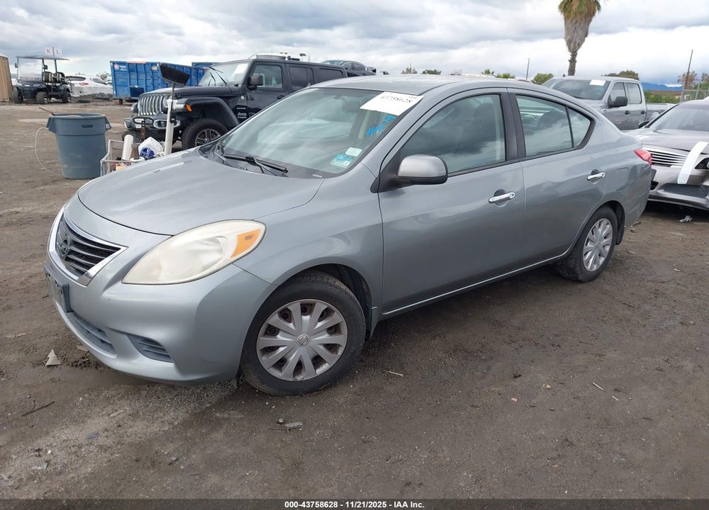 2012 NISSAN VERSA 1.6 SV VIN: 3N1CN7AP2CL920192