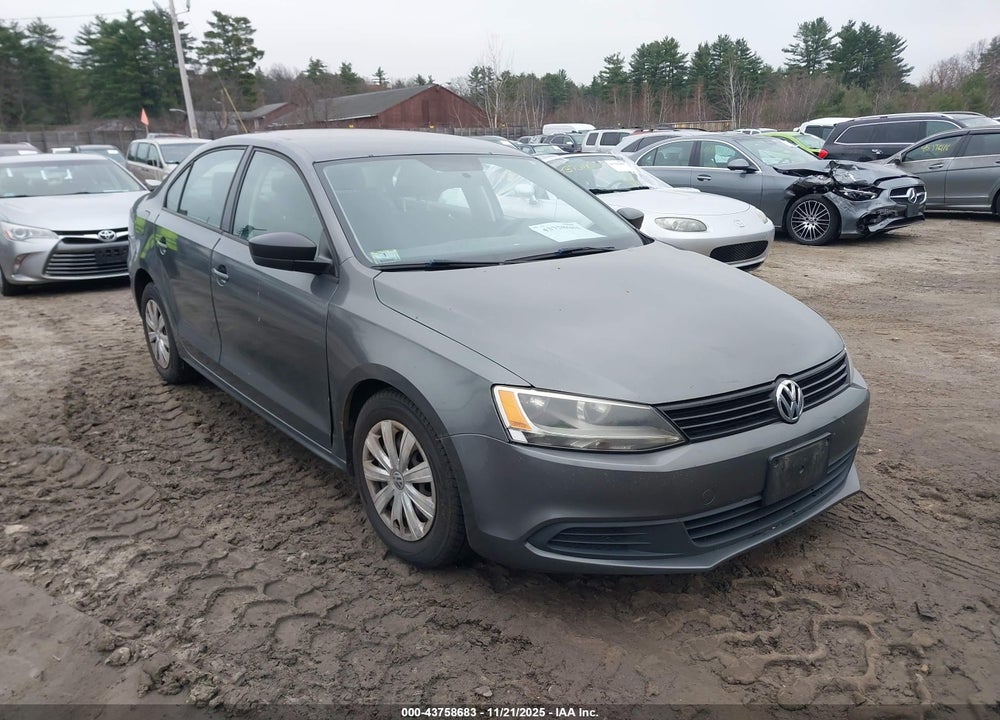 2012 VOLKSWAGEN JETTA 2.0L S VIN: 3VW1K7AJ2CM358164