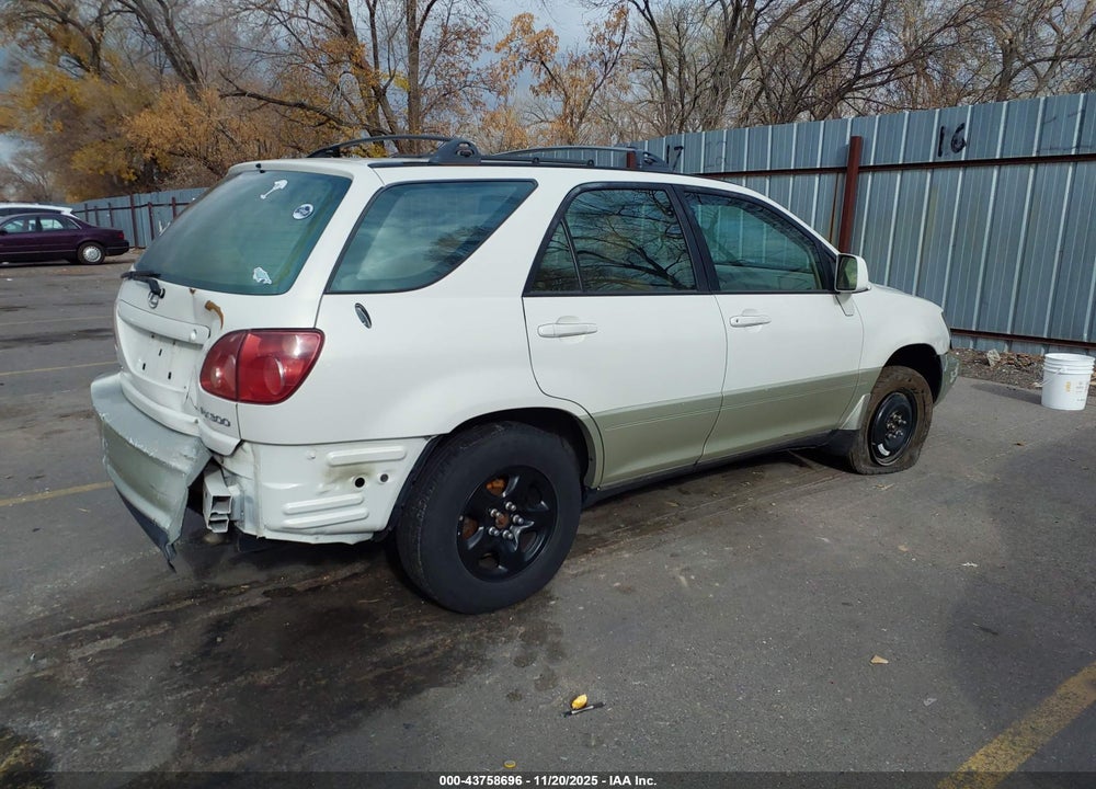 1999 LEXUS RX 300 VIN: JT6HF10U2X0009830