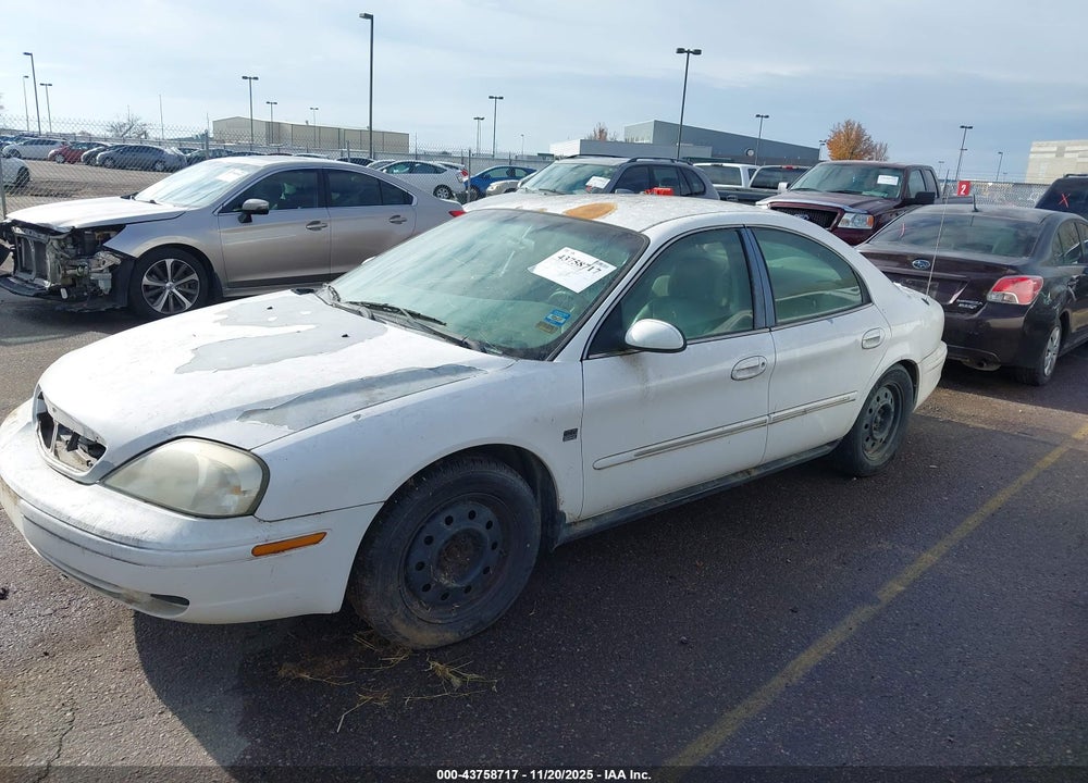 2000 MERCURY SABLE LS VIN: 1MEFM53S6YG623570