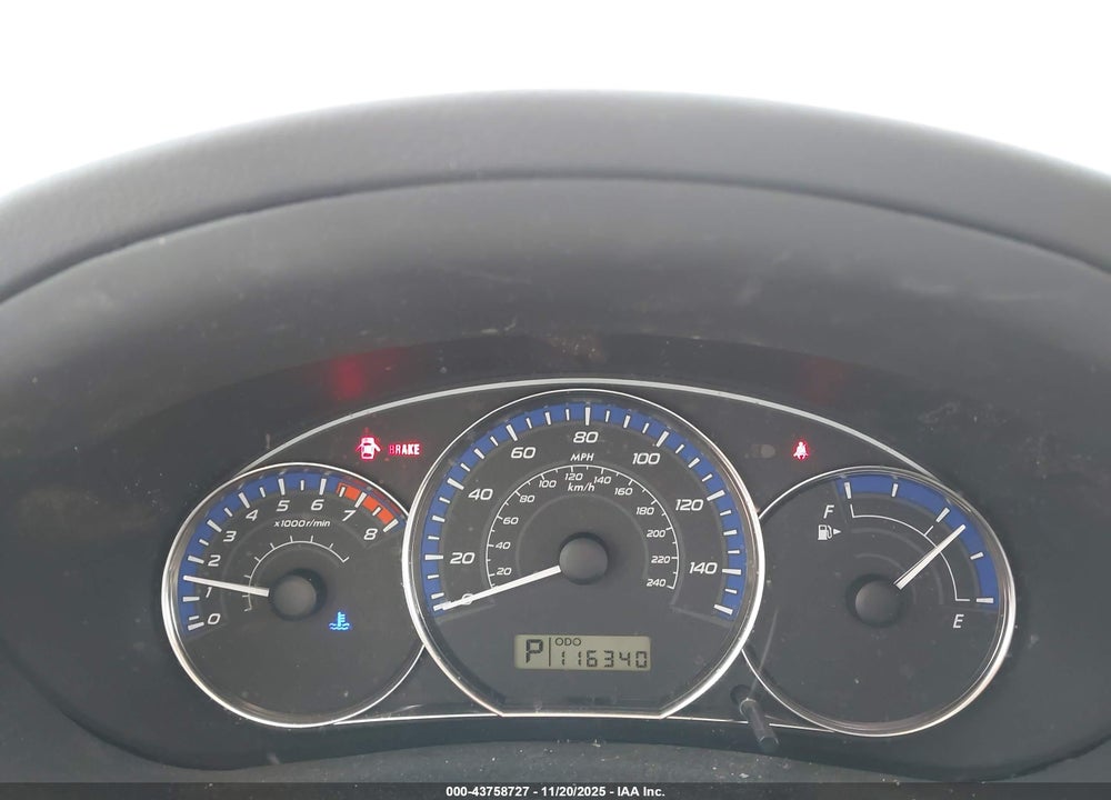 2011 SUBARU FORESTER VIN: JF2SHABC2BH768695