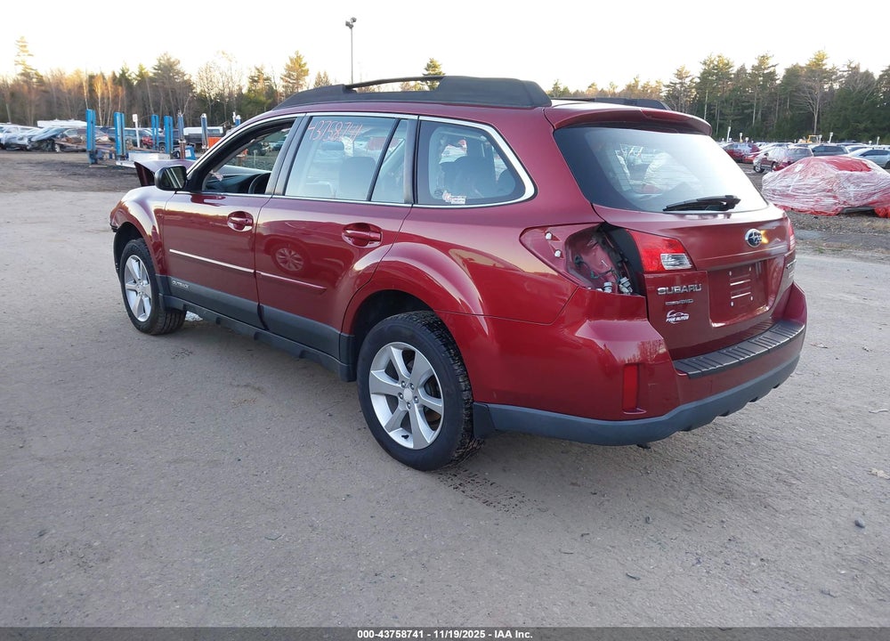 2014 SUBARU OUTBACK 2.5I VIN: 4S4BRBAC7E3306729