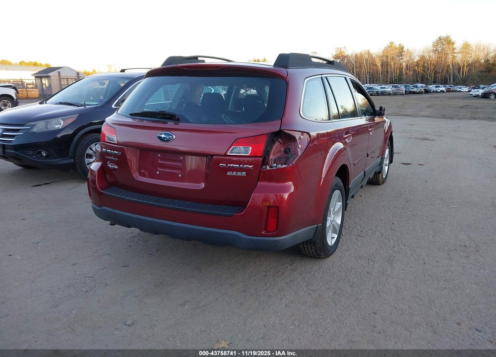 2014 SUBARU OUTBACK 2.5I VIN: 4S4BRBAC7E3306729
