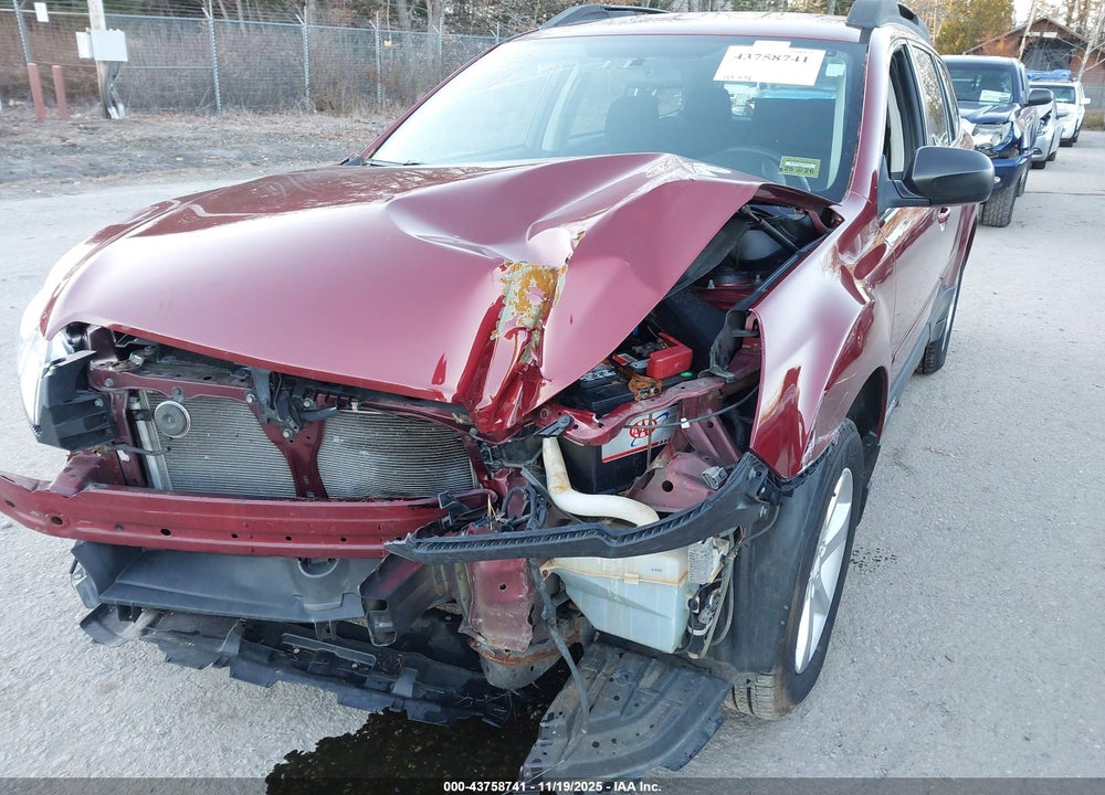 2014 SUBARU OUTBACK 2.5I VIN: 4S4BRBAC7E3306729
