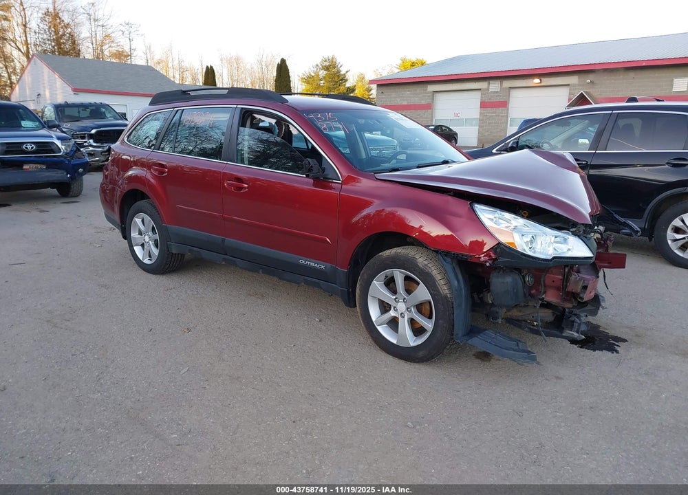 2014 SUBARU OUTBACK 2.5I VIN: 4S4BRBAC7E3306729