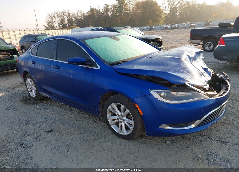 2017 CHRYSLER 200 LIMITED PLATINUM VIN: 1C3CCCAB4HN509887