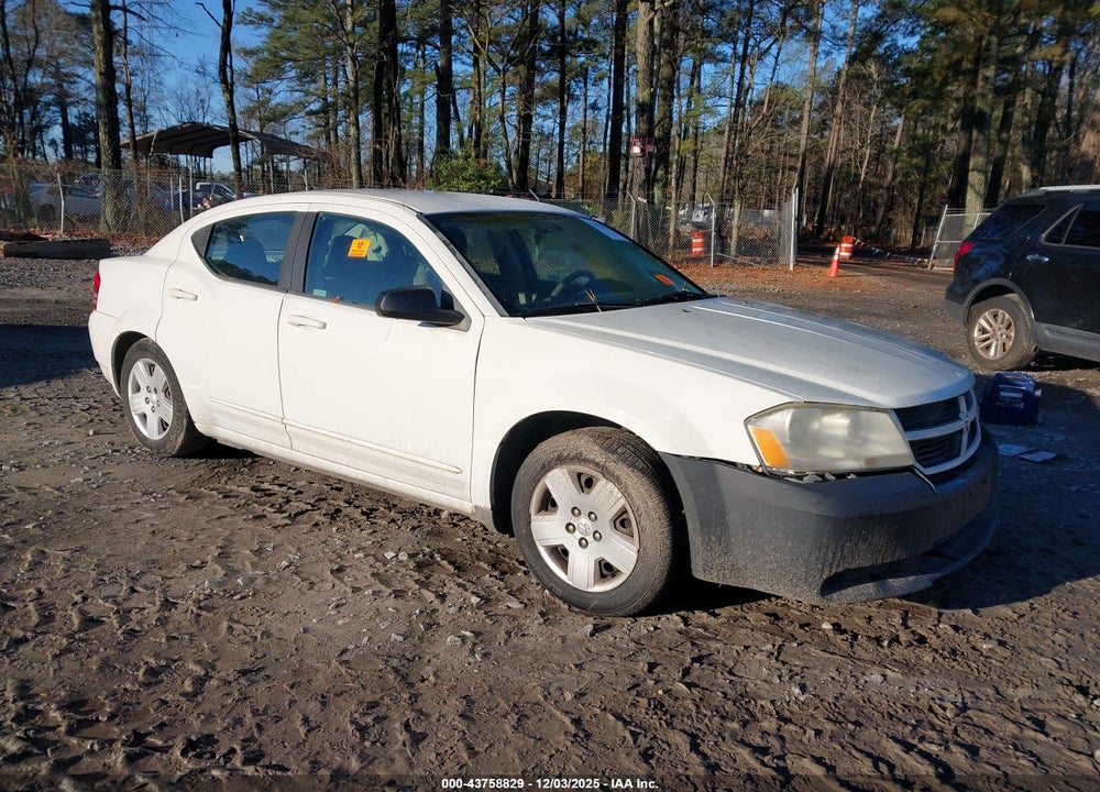 2008 DODGE AVENGER SE VIN: 1B3LC46K38N187609