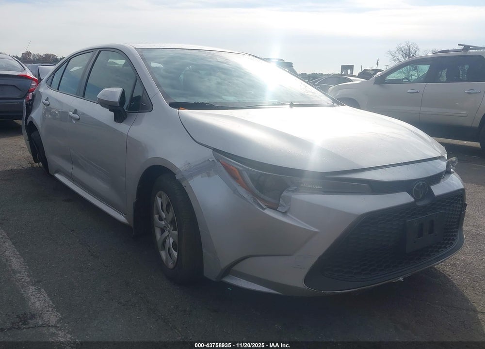 2020 TOYOTA COROLLA LE VIN: JTDEPRAE3LJ093000