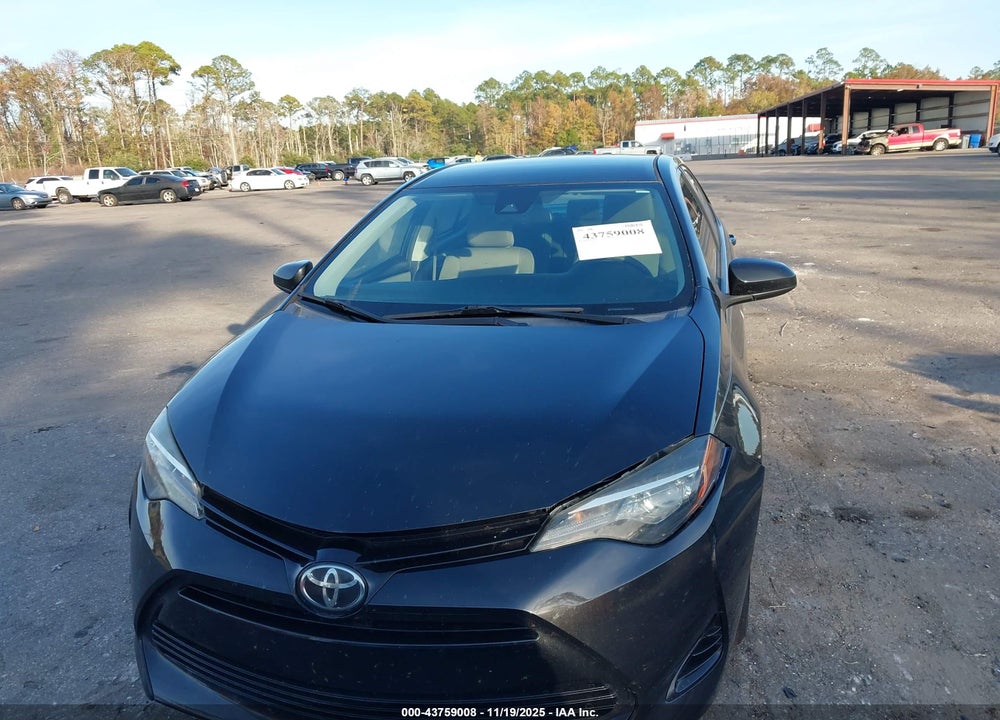 2018 TOYOTA COROLLA LE VIN: 2T1BURHE8JC058446