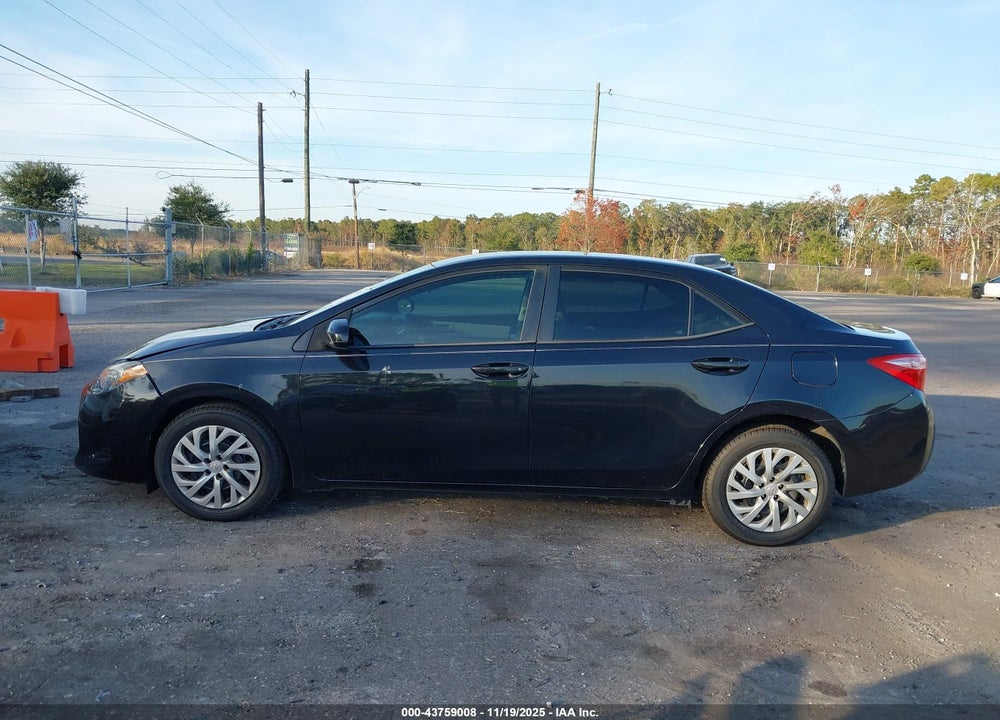 2018 TOYOTA COROLLA LE VIN: 2T1BURHE8JC058446