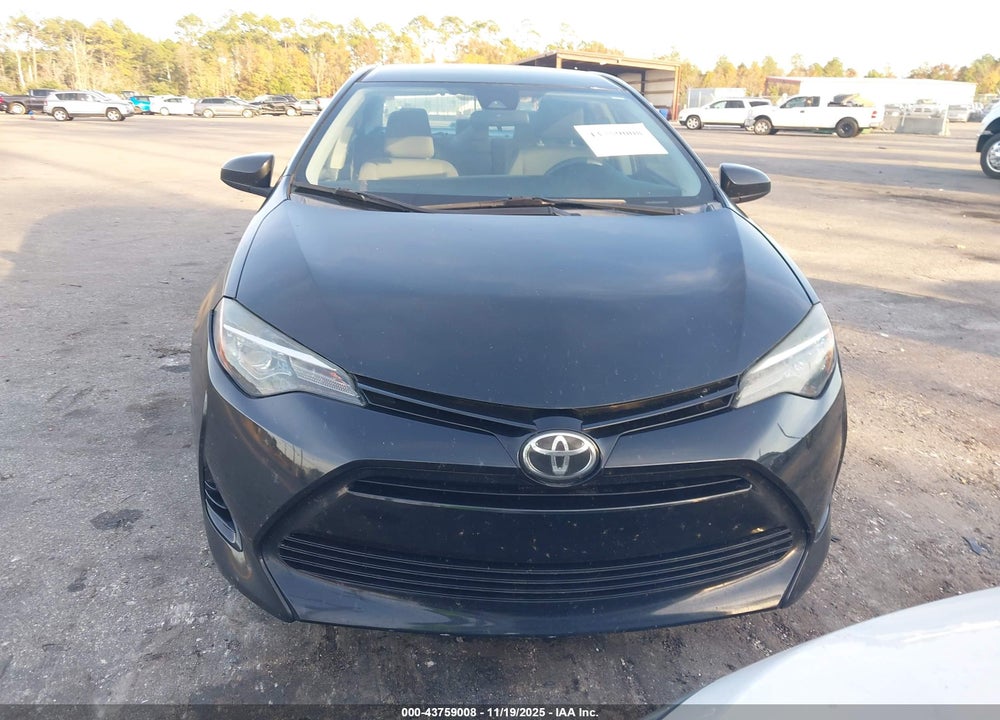 2018 TOYOTA COROLLA LE VIN: 2T1BURHE8JC058446