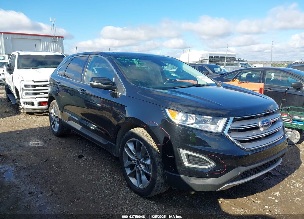 2017 FORD EDGE TITANIUM VIN: 2FMPK4K98HBB79339