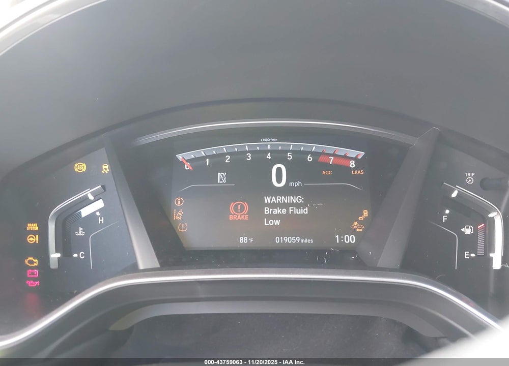 2020 HONDA CR-V 2WD EX-L VIN: 5J6RW1H85LA001238