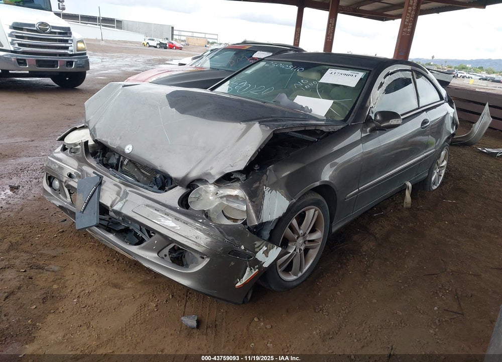 2008 MERCEDES-BENZ CLK 350 VIN: WDBTJ56H68F237281