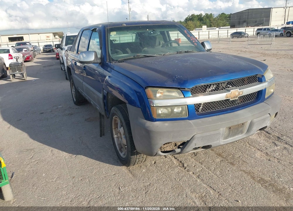 2003 CHEVROLET AVALANCHE 1500 VIN: 3GNEC13T03G182539