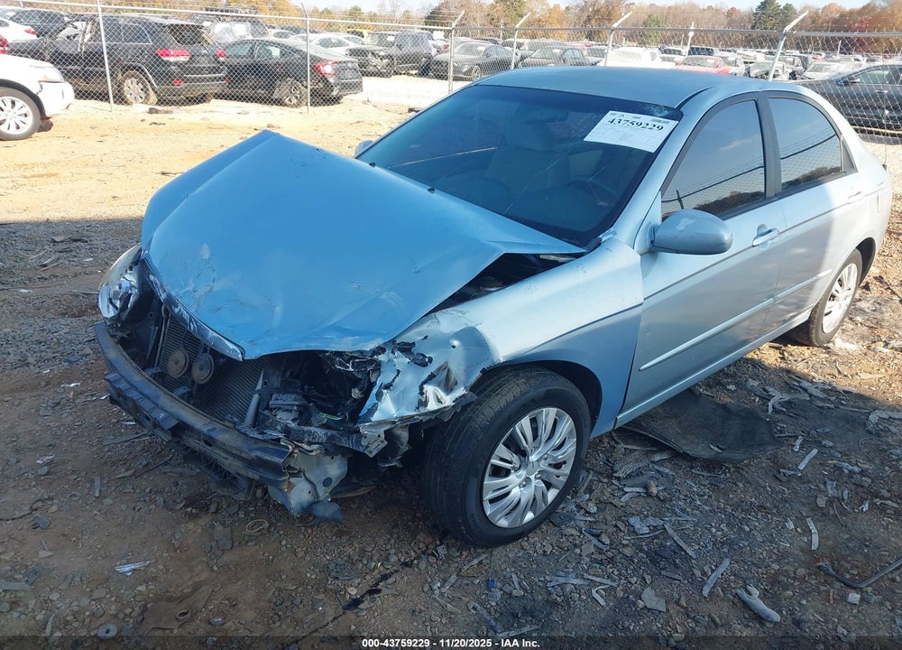 2004 KIA SPECTRA EX/LX VIN: KNAFE122445018684